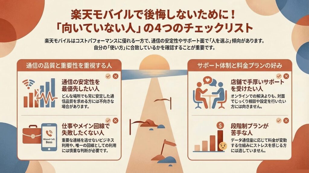 まとめ：迷っているなら「向いてない可能性」から考える